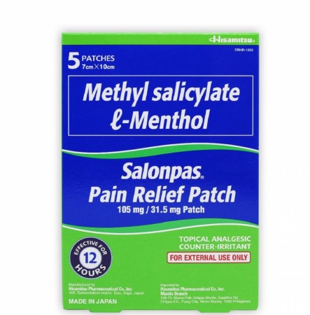 Salonpas 5 patches (7cm x 10cm)