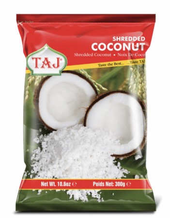  TAJ Shredded Coconut 300g 
