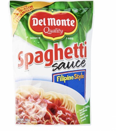 Del monte Spaghetti sauce - filipino style 400g