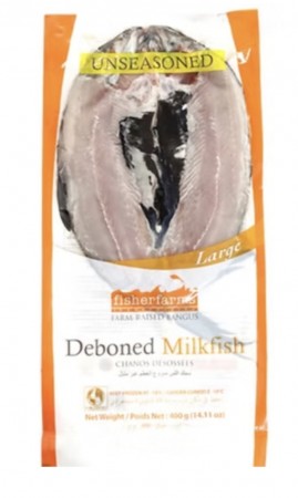 Fisherfarms Deboned Milkfish Unseasoned 400g