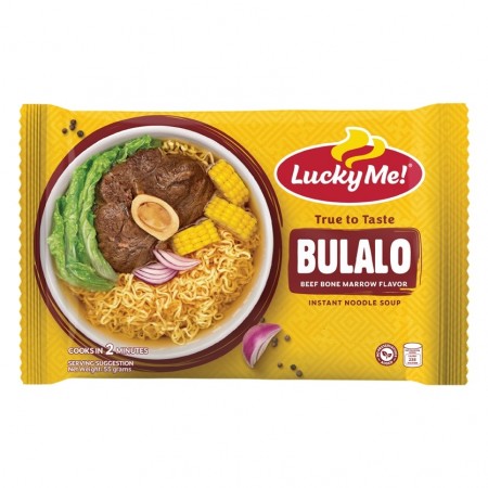 Lucky me Instant bulalo in pouch 55g Pålager 15.august 2025