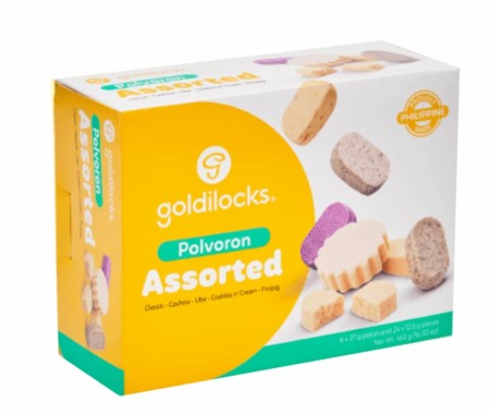 Goldilocks Pulvoron Assorted 16x27g & 24 x 24x 12.5g