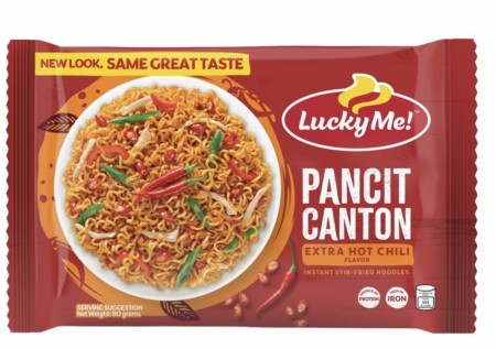 L.M Pancit canton hot chilli 80g. Ph pålager 20.november 2025