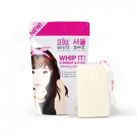 SEOUL WHITE KOREA WHIP IT! K-BRIGHT & EVEN WHITENING WHIP SOAP 120g