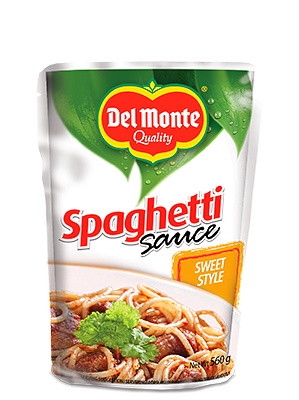 DEL MONTE Spaghetti sauce - sweetstyle 400g pålager 13.juni