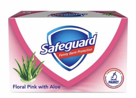 SAFEGUARD Soap Floral Pink with Aloe 115g pålager 13.juni