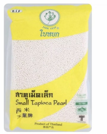 JADE LEAF Tapioca white pearl (small)400g 