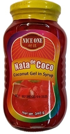 Nice One nata de coco red 340g BFD 22 april 2025