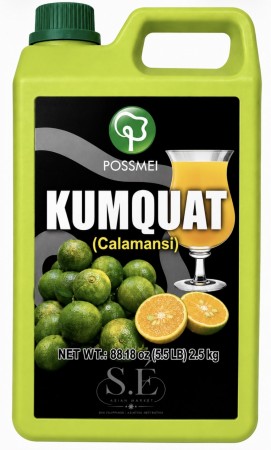BOBA KUMQUAT CONCENTRATED JUICE 2,5 KG