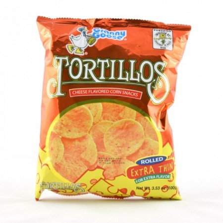 J&J Granny Gooze Tortillos CHEESE 100g