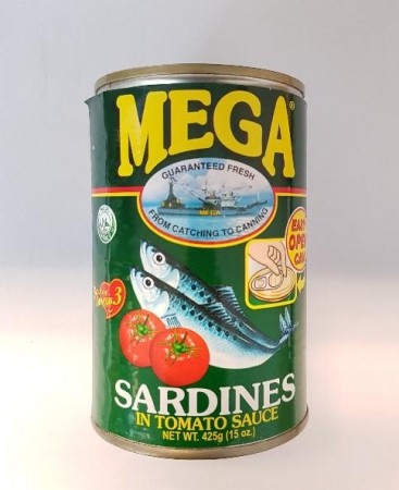 MEGA sardines in tomato sauce 425g 