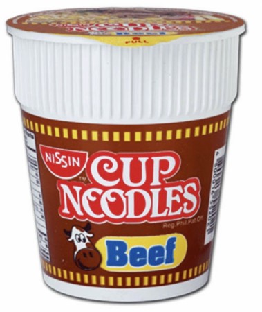 Nissin Cup Noodles Beef Flavor 60g